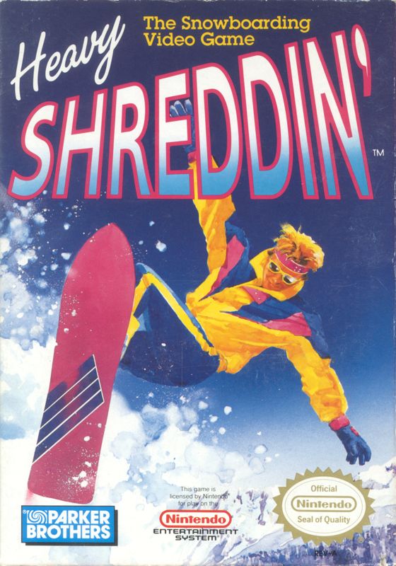 Front Cover for Heavy Shreddin' (NES)