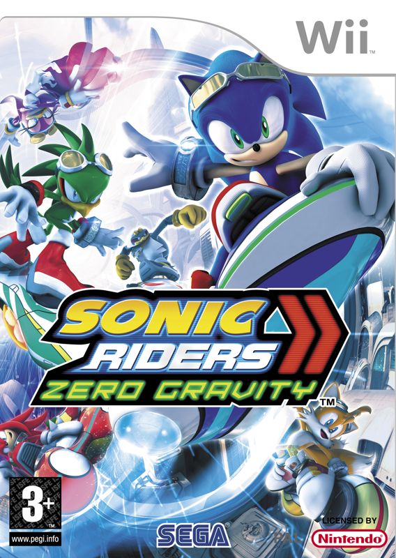 Front Cover for Sonic Riders: Zero Gravity (Wii)