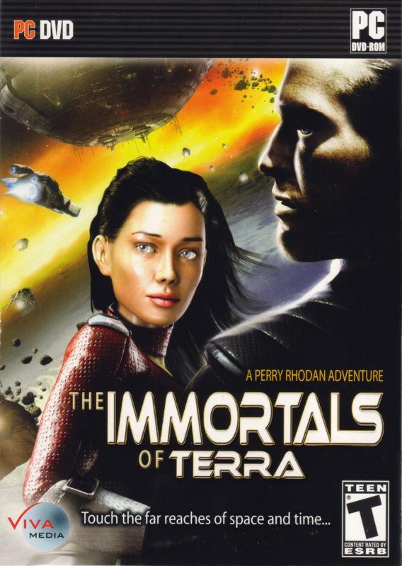 Front Cover for The Immortals of Terra: A Perry Rhodan Adventure (Windows)