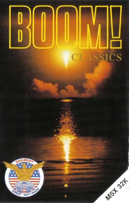 Front Cover for Boom! (MSX)