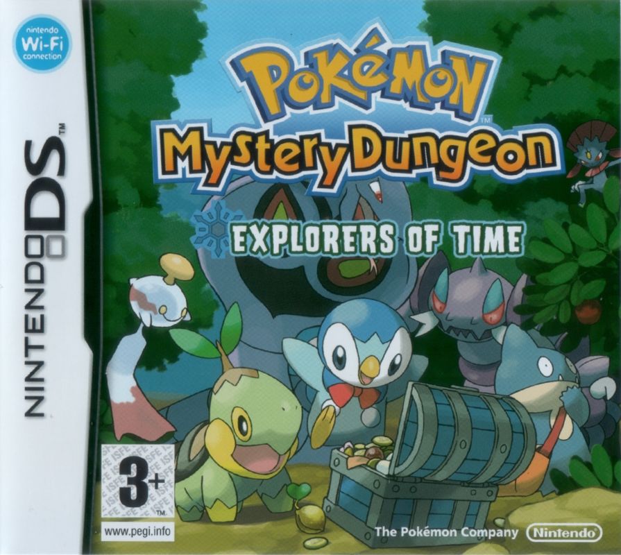 Front Cover for Pokémon Mystery Dungeon: Explorers of Time (Nintendo DS)