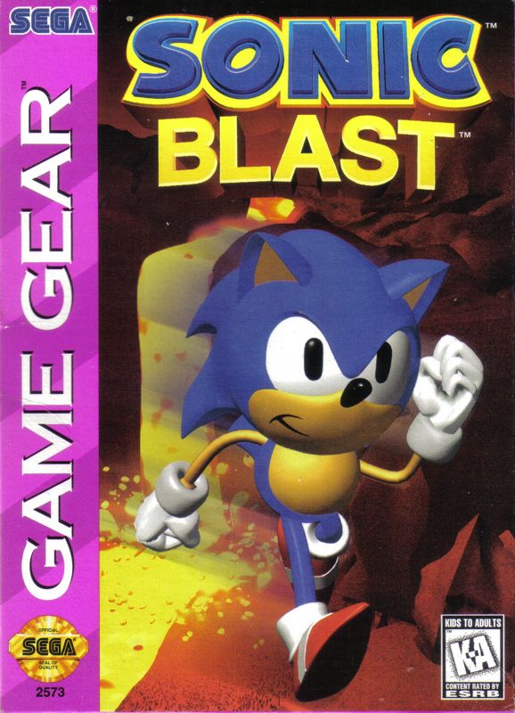 Front Cover for Sonic Blast (Game Gear)