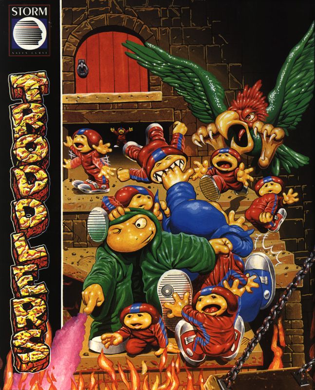 Front Cover for Troddlers (Amiga)