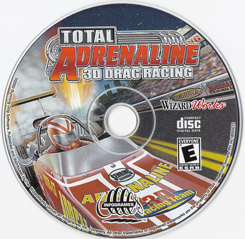 Total Adrenaline 3D Drag Racing cover or packaging material - MobyGames