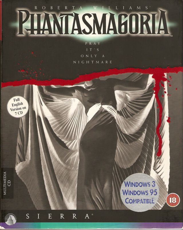 Front Cover for Roberta Williams' Phantasmagoria (DOS and Windows and Windows 3.x)
