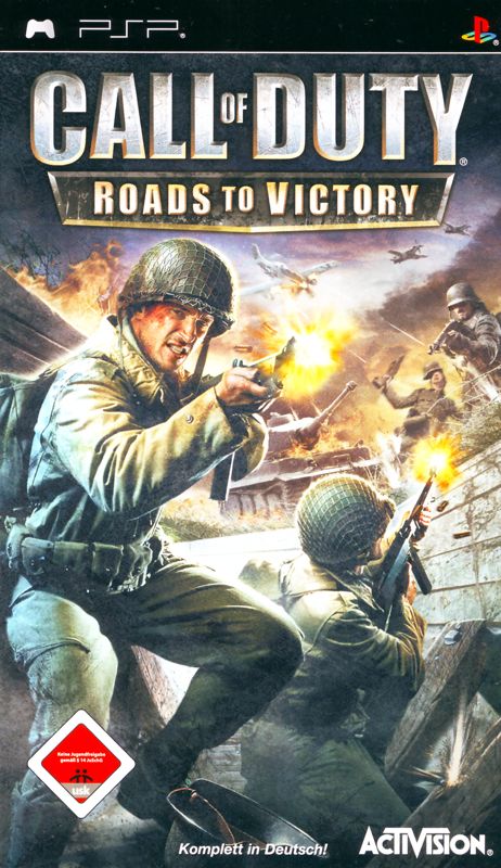 Front Cover for Call of Duty: Roads to Victory (PSP)