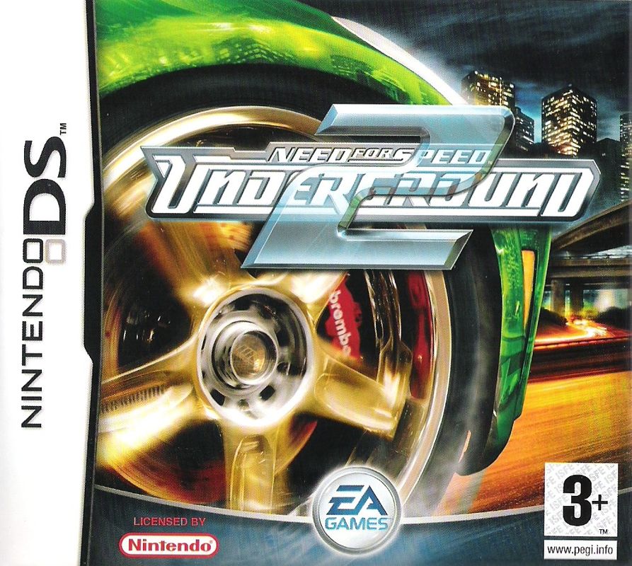 Front Cover for Need for Speed: Underground 2 (Nintendo DS)