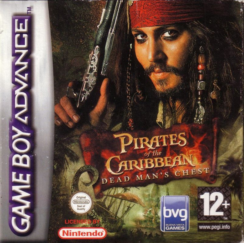 Front Cover for Pirates of the Caribbean: Dead Man's Chest (Game Boy Advance)