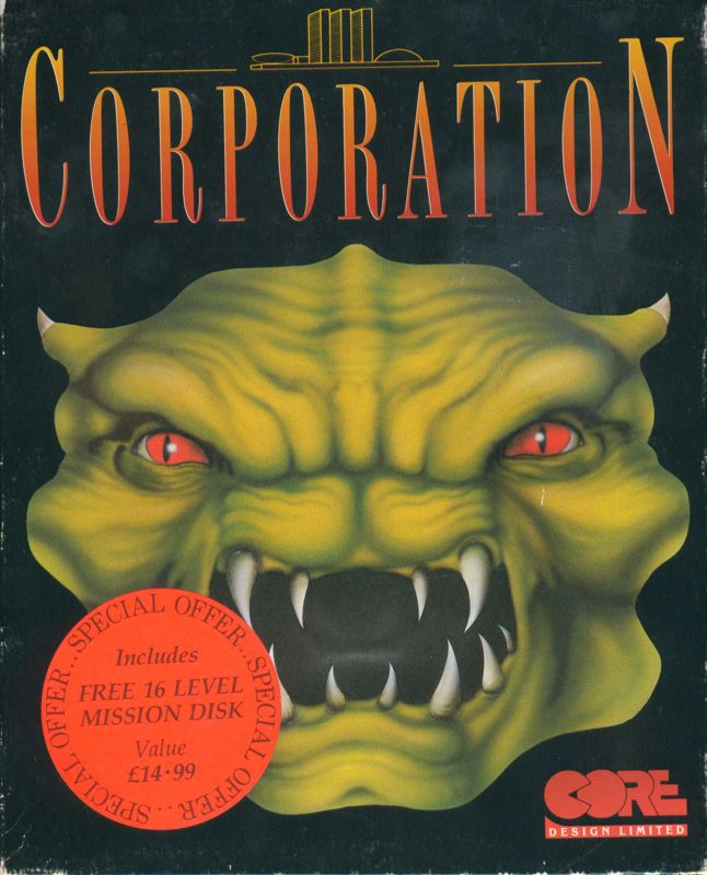 Front Cover for Corporation (Atari ST)