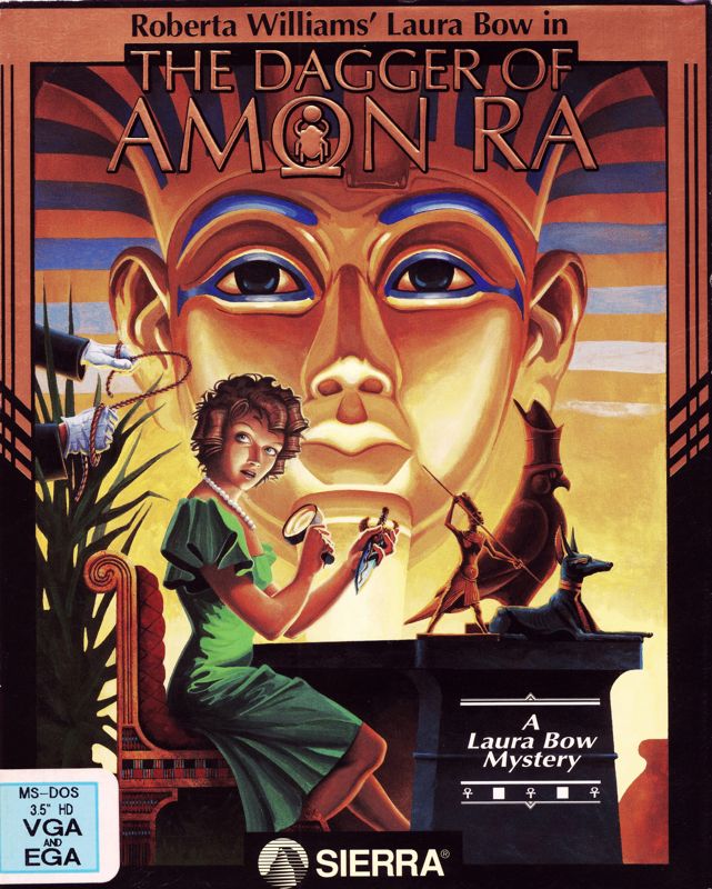 Front Cover for The Dagger of Amon Ra (DOS) (3.5" disk release (v1.0))