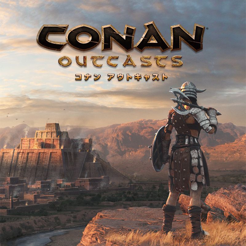 Front Cover for Conan: Exiles (PlayStation 4) (download release): 2018 version