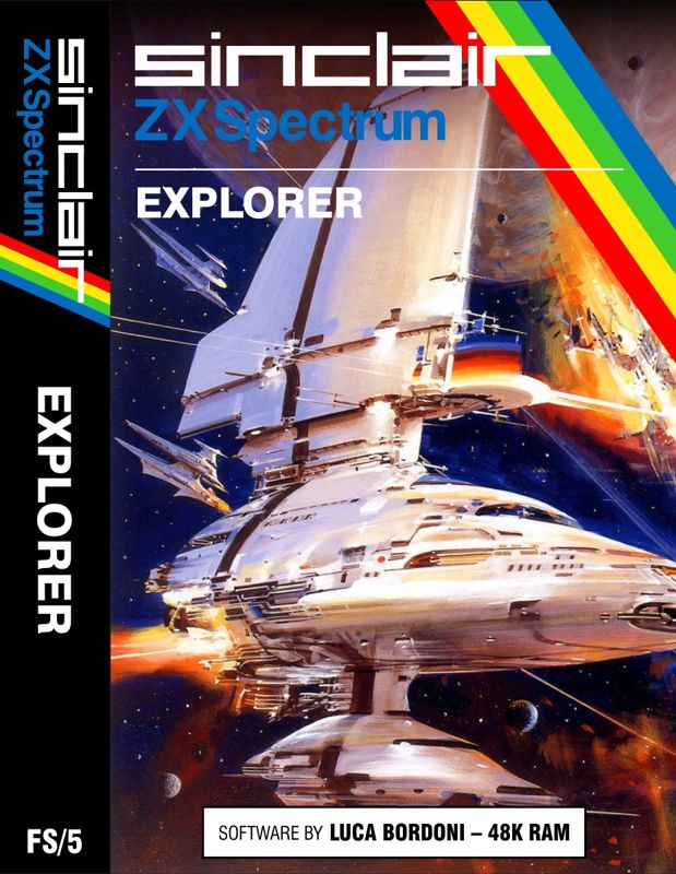 Front Cover for EXPLORER (ZX Spectrum)