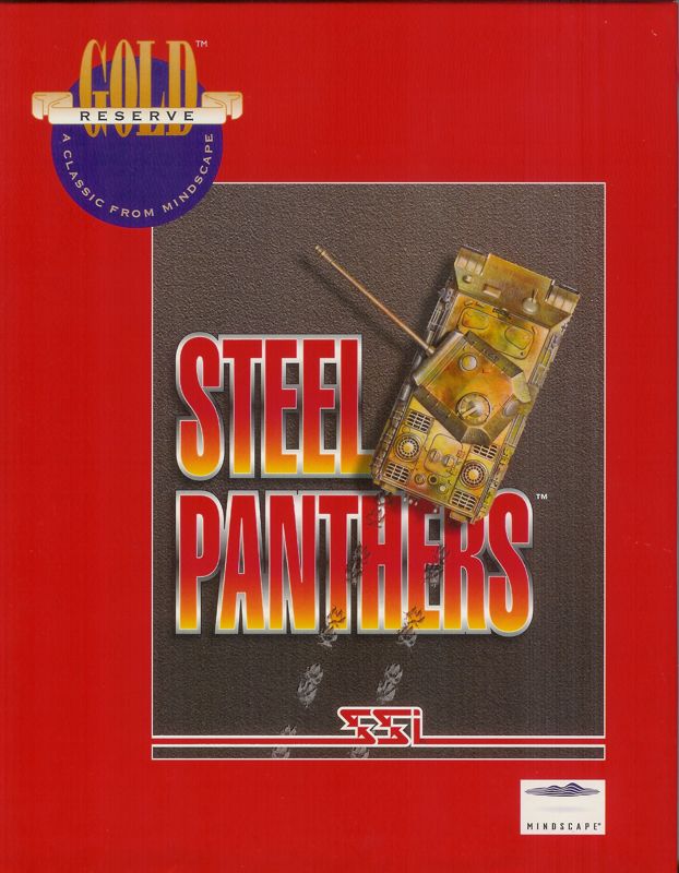 Front Cover for Steel Panthers (DOS) (Gold Reserve release)