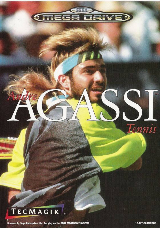Front Cover for Andre Agassi Tennis (Genesis)
