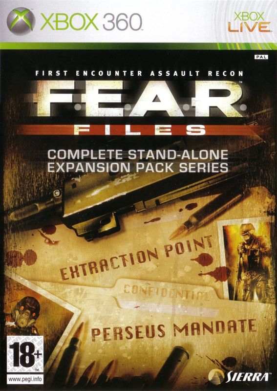 Front Cover for F.E.A.R. Files (Xbox 360) (European English release)