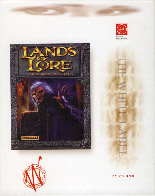 Front Cover for Lands of Lore: The Throne of Chaos (DOS) (White Label release)