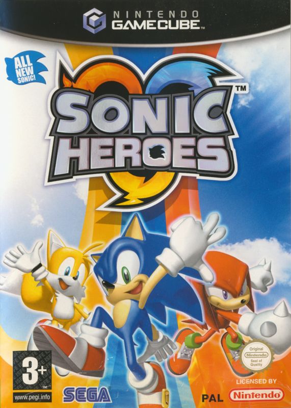 Front Cover for Sonic Heroes (GameCube)