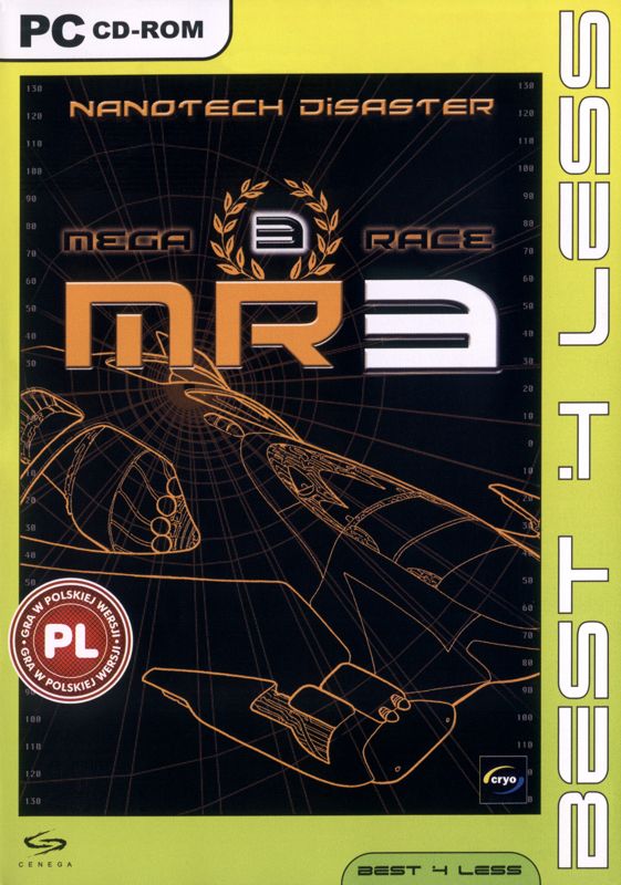Front Cover for MegaRace: MR3 (Windows) (Best 4 Less release)