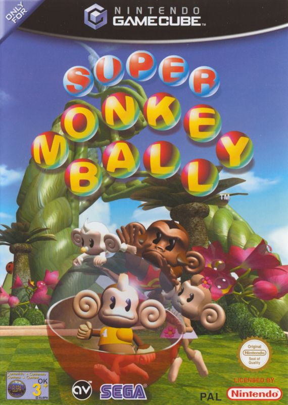 Front Cover for Super Monkey Ball (GameCube)