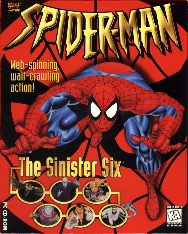 Marvel Comics Spider Man The Sinister Six Mobygames