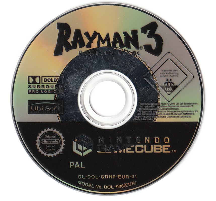 Media for Rayman 3: Hoodlum Havoc (GameCube) (Player's Choice release)