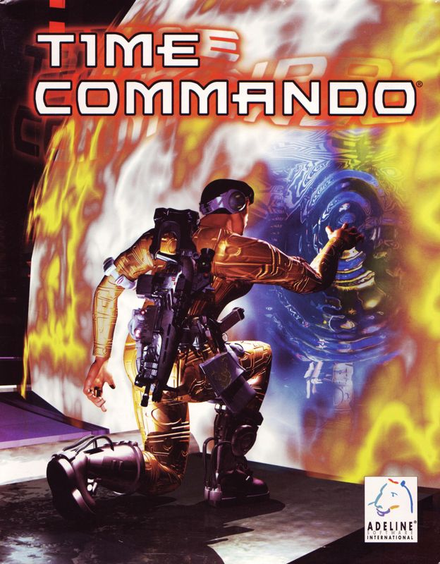 Front Cover for Time Commando (DOS and Windows)