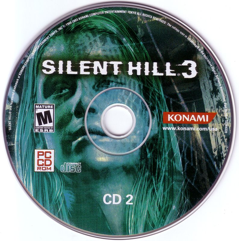 Media for Silent Hill 3 (Windows) (CD-ROM Version): Disc 2