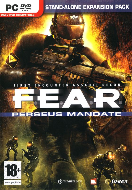 Front Cover for F.E.A.R.: Perseus Mandate (Windows) (general European release)