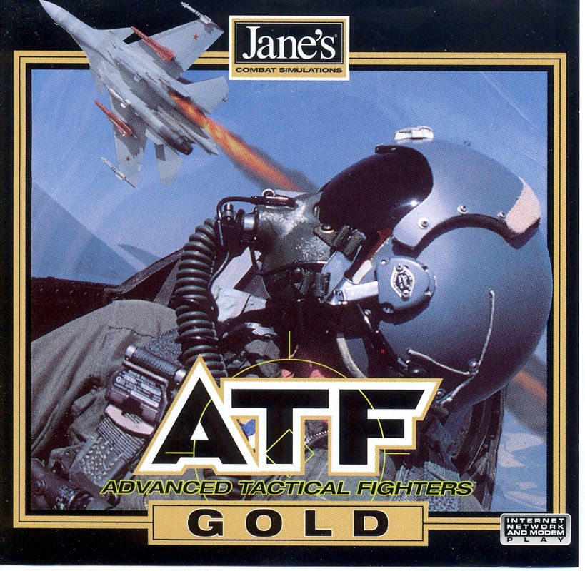 Other for Jane's Combat Simulations: ATF - Advanced Tactical Fighters - Gold (Windows): Jewel Case - Front