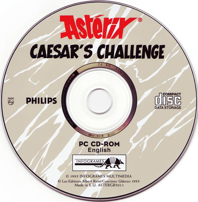 Media for Astérix: Caesar's Challenge (DOS)