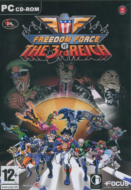 Other for Freedom Force vs The 3rd Reich (Windows): Keep Case - Front