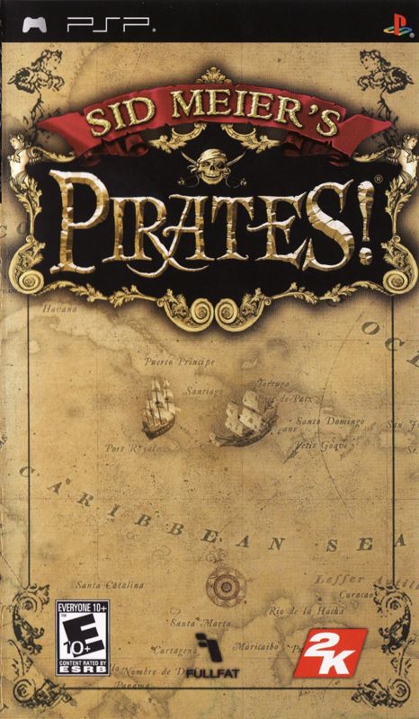 Front Cover for Sid Meier's Pirates! (PSP)