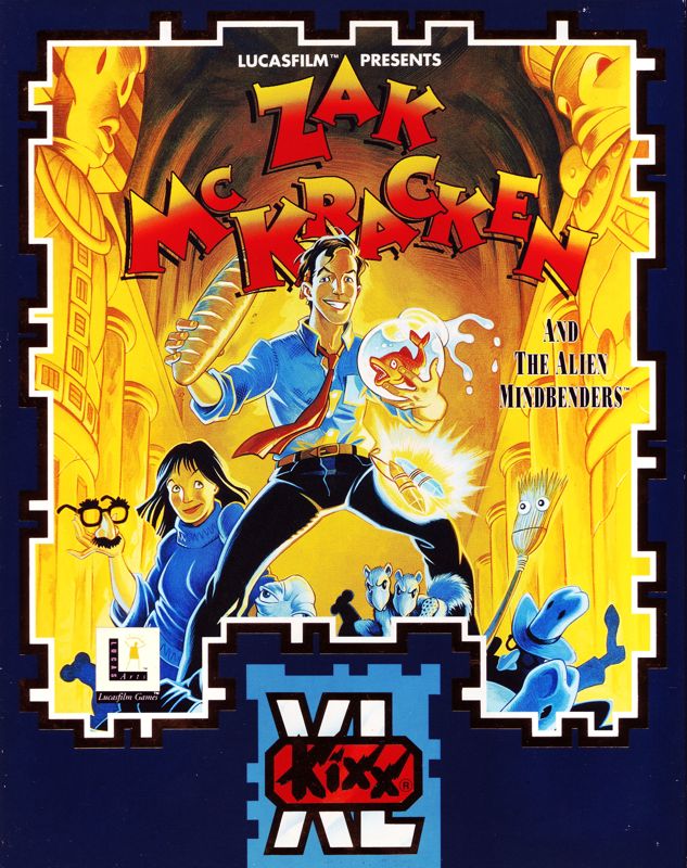 Zak McKracken and the Alien Mindbenders cover or packaging material ...