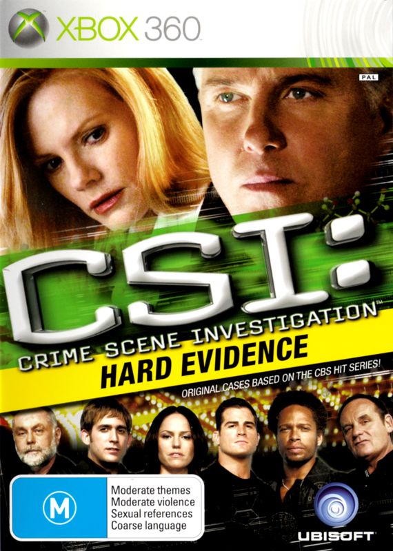 Front Cover for CSI: Crime Scene Investigation - Hard Evidence (Xbox 360)