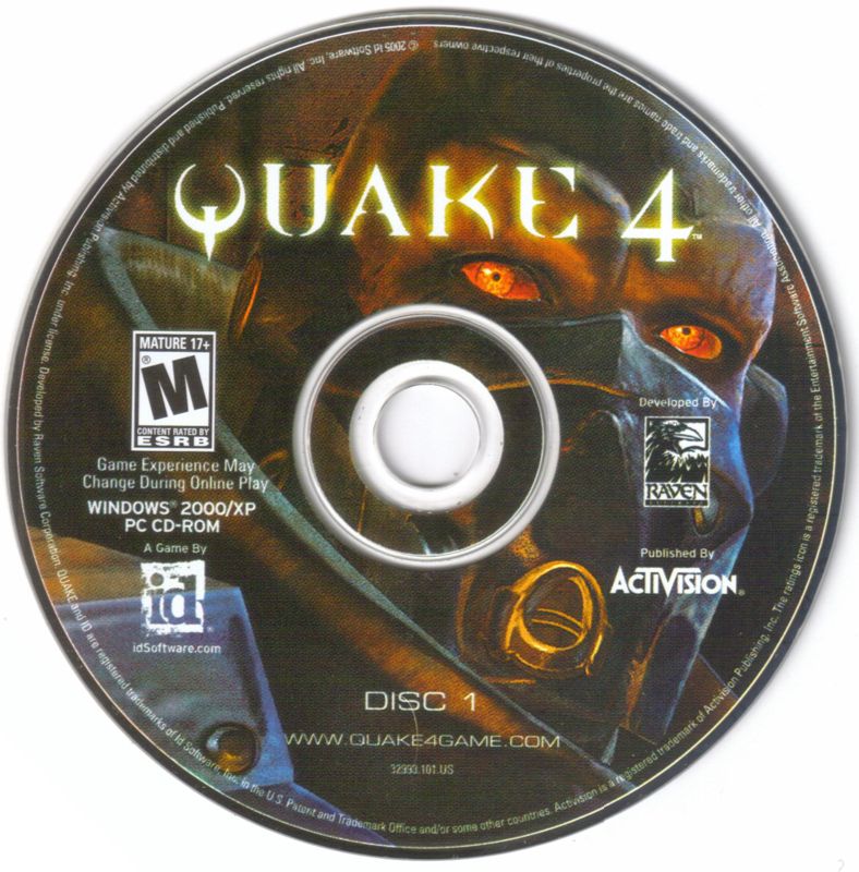 Media for Quake 4 (Windows): Disc 1