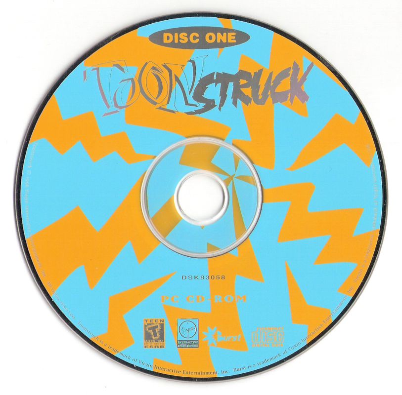 Media for Toonstruck (DOS): Disc 1