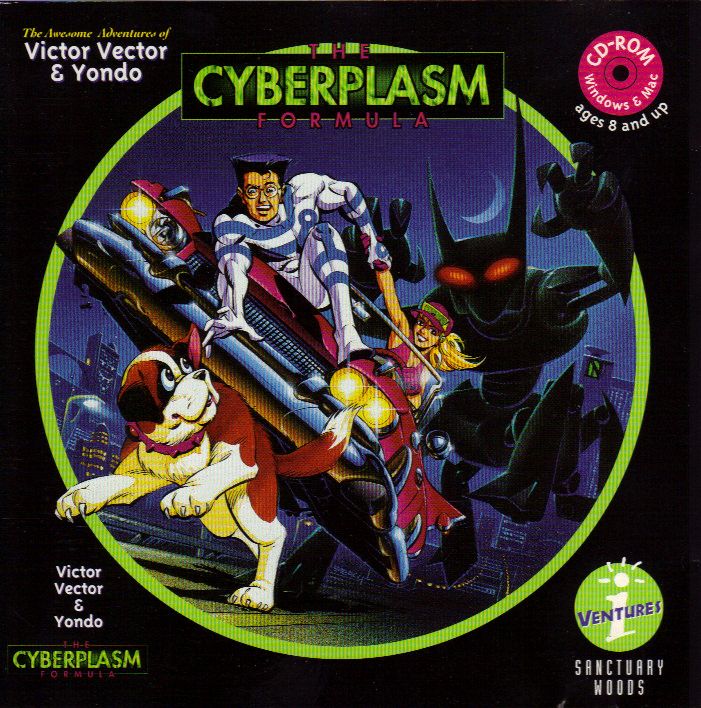 Front Cover for The Awesome Adventures of Victor Vector & Yondo: The Cyberplasm Formula (Macintosh and Windows 3.x) (Re-release)