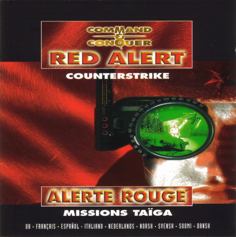 Other for Command & Conquer: Red Alert - Counterstrike (DOS and Windows): Jewel Case - Front