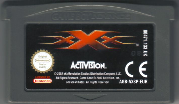 Media for xXx (Game Boy Advance)