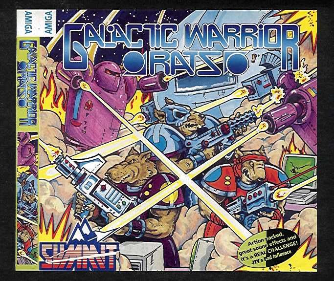 Front Cover for Galactic Warrior Rats (Amiga)