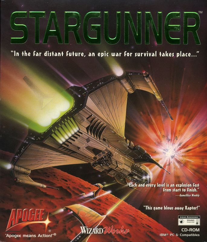 Front Cover for Stargunner (DOS)