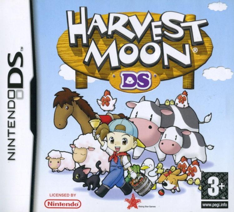 Harvest Moon DS cover or packaging material - MobyGames