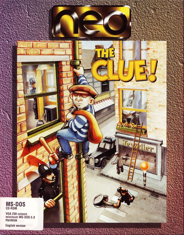 Front Cover for The Clue! (DOS)