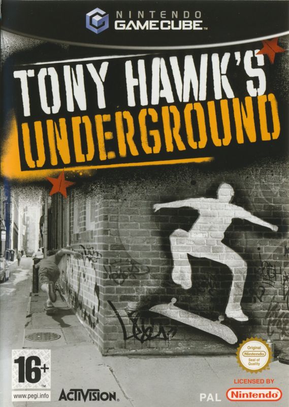 Front Cover for Tony Hawk's Underground (GameCube)