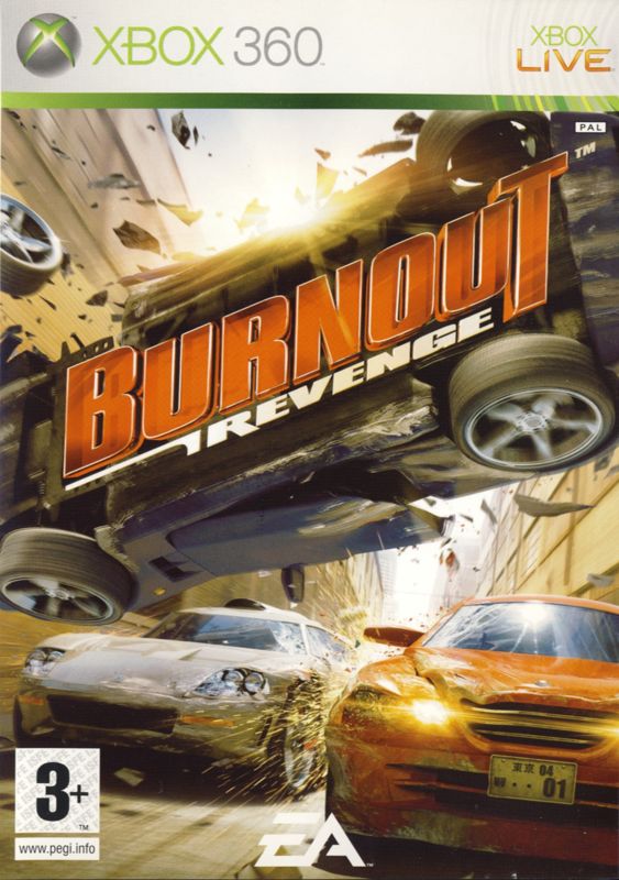 Front Cover for Burnout: Revenge (Xbox 360)