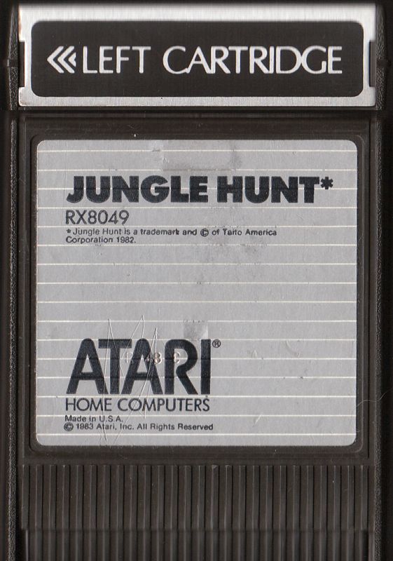 Media for Jungle Hunt (Atari 8-bit)