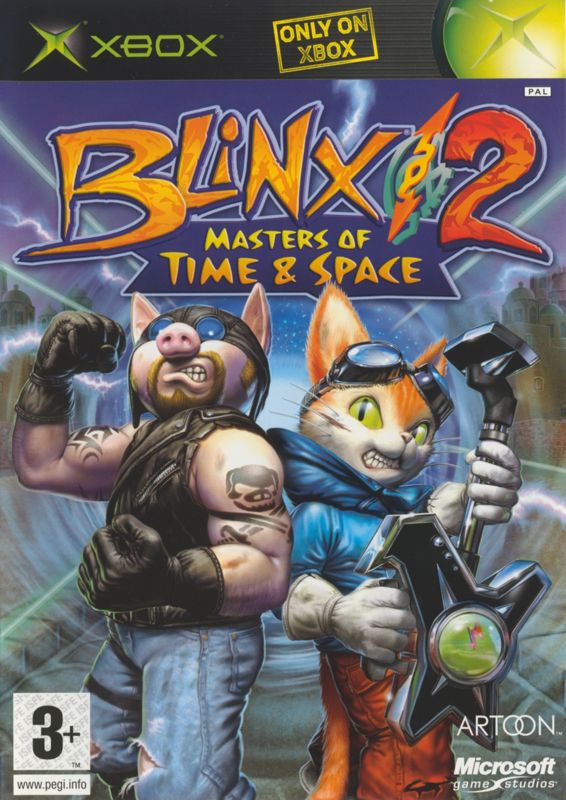 Front Cover for Blinx 2: Masters of Time & Space (Xbox)