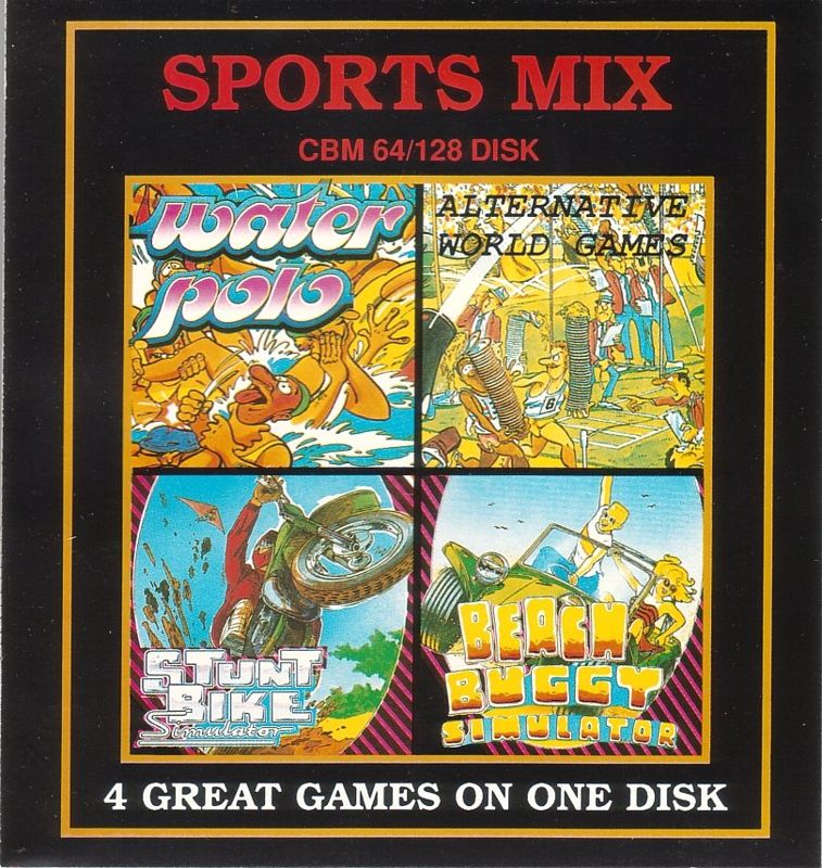 Front Cover for Sports Mix (Commodore 64)