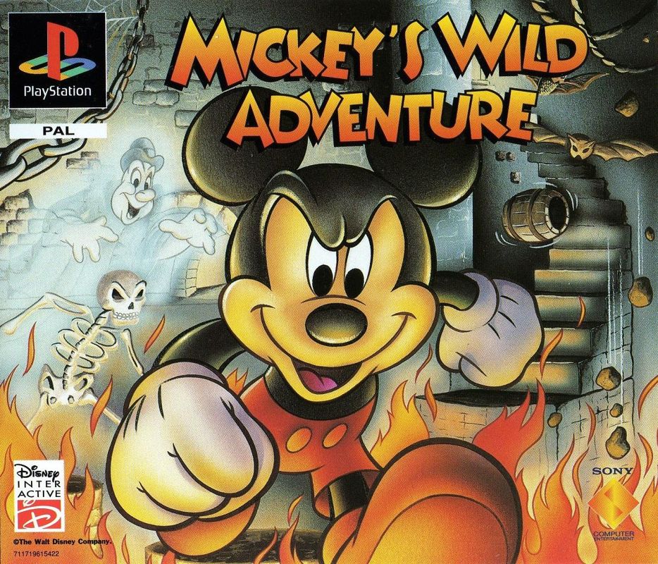 Front Cover for Mickey Mania (PlayStation)