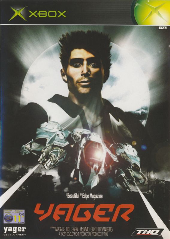Front Cover for Yager (Xbox)